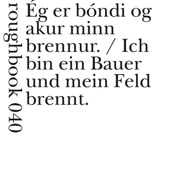 Ich bin ein Bauer und mein Feld brennt