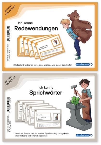 Ich kenne Redewendungen und Sprichwörter im Set