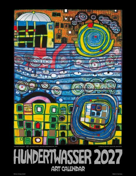 Hundertwasser Art Calendar 2027