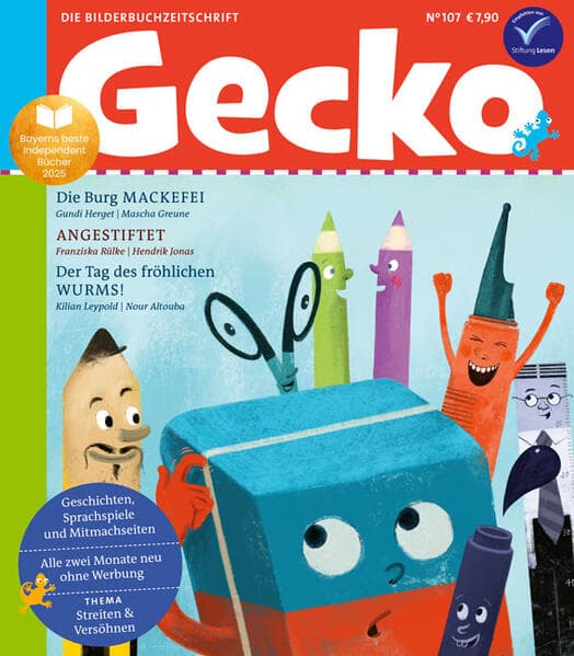 Gecko Kinderzeitschrift Band 107