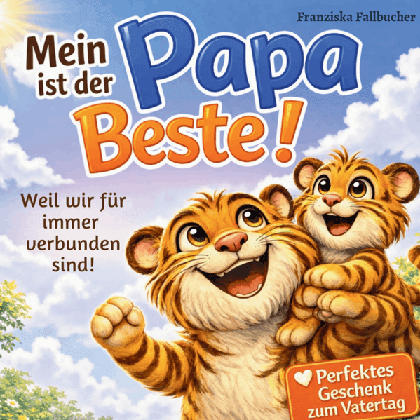 Mein Papa ist der Beste: Weil er mich liebt, so wie ich bin: Ein Kinderbuch über Liebe, Geborgenheit & die besondere Bindung zwischen Vater und Kind