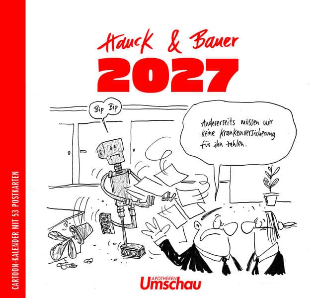 Hauck & Bauer Postkartenkalender 2027