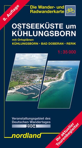 Ostseeküste um Kühlungsborn 1 : 35 000