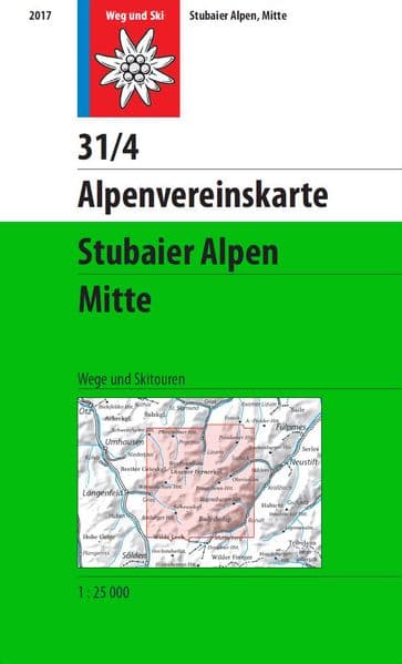 Stubaier Alpen, Mitte