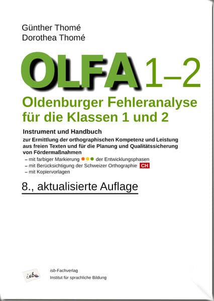 OLFA 1-2: Oldenburger Fehleranalyse für die Klassen 1 und 2