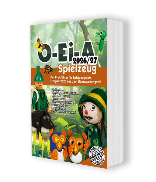 O-Ei-A Spielzeug 2026/27 - Der Preisführer für Spielzeug aus dem Überraschungsei!