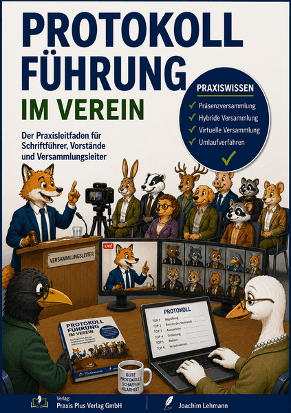 Protokollführung im Verein