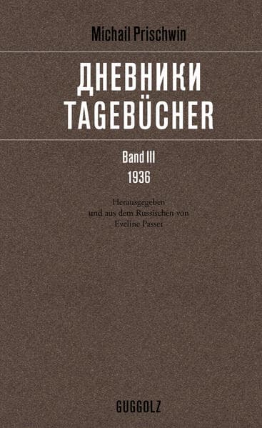 Tagebücher' Band III, 1936