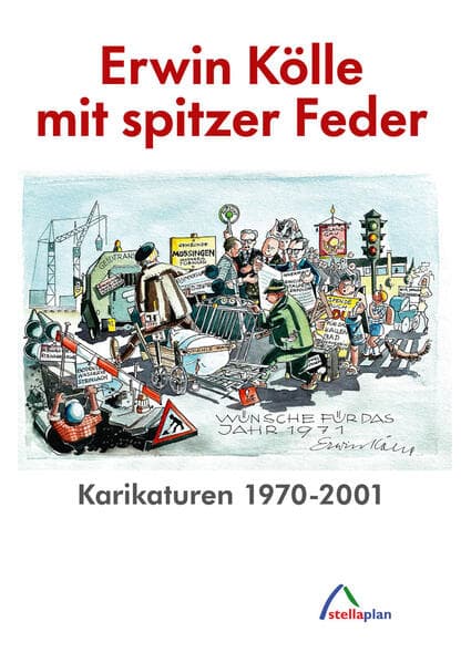 Erwin Kölle mit spitzer Feder