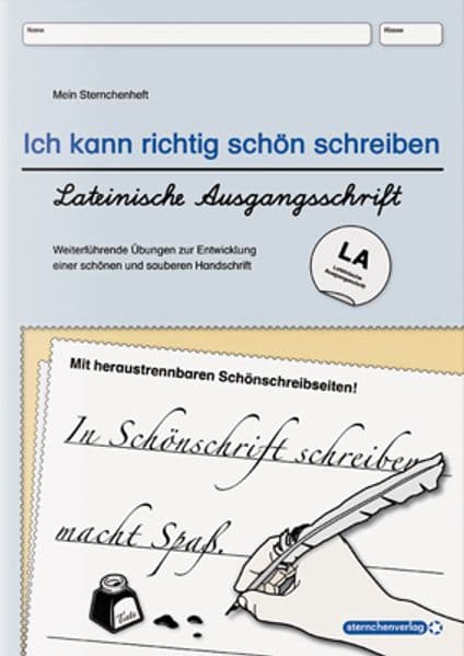 Ich kann richtig schön schreiben - Lateinische Ausgangsschrift LA