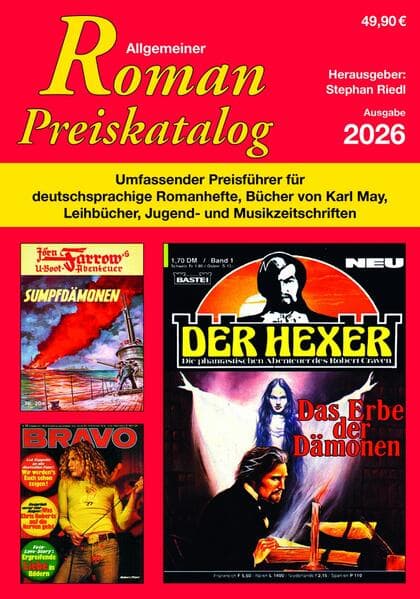 Roman & Musikzeitschriften Preiskatalog 2026 SC