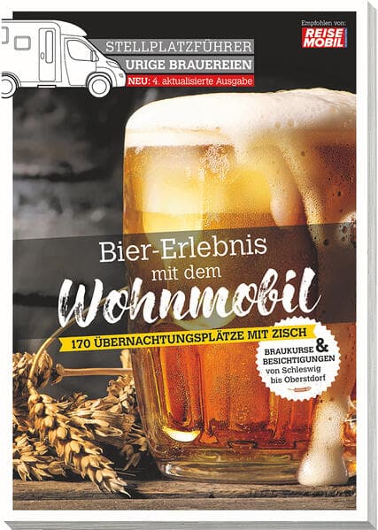 Stellplatzführer Urige Brauereien, aktualisierte Ausgabe