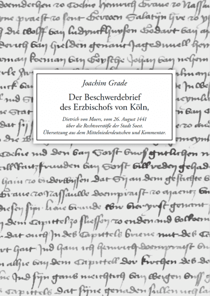 Der Beschwerdebrief des Erzbischofs von Köln