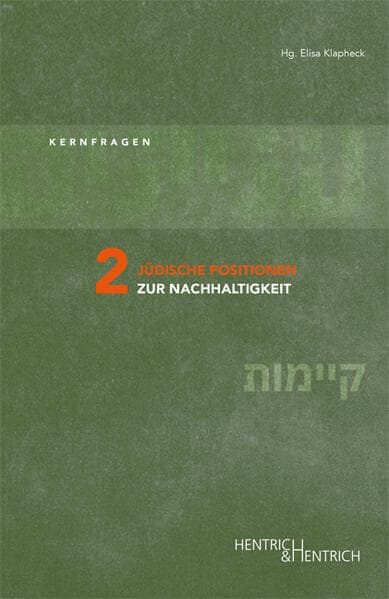 Jüdische Positionen zur Nachhaltigkeit