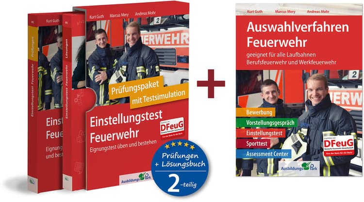 Paket - Einstellungstest + Auswahlverfahren Feuerwehr