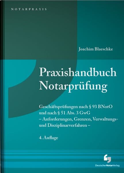 Praxishandbuch Notarprüfung