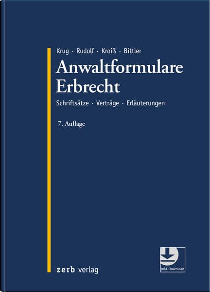 Anwaltformulare Erbrecht