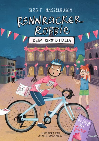 Rennracker Robbie beim Giro d'Italia