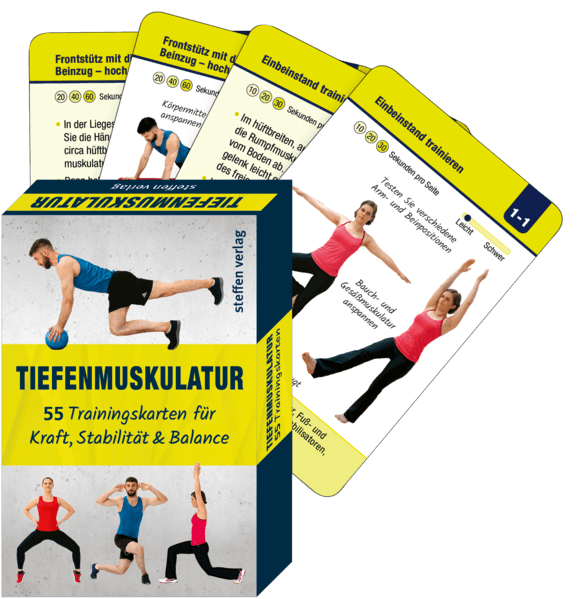 Trainingskarten: Tiefenmuskulatur
