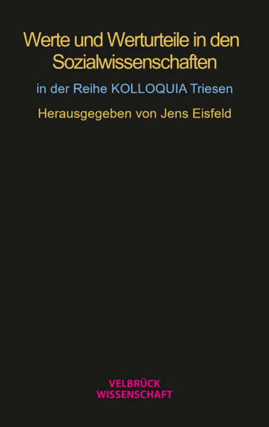 Werte und Werturteile in den Sozialwissenschaften