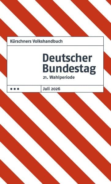 Kürschners Volkshandbuch Deutscher Bundestag