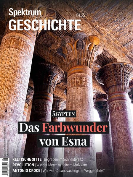 Spektrum Geschichte 4/2025 - Das Farbwunder von Esna