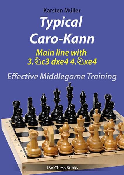 Typical Caro-Kann - Main line with 3.Sc3 dxe4 4.Sxe4