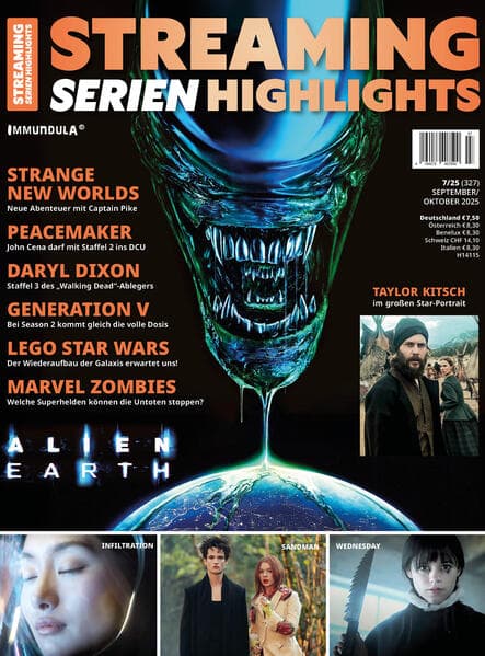 STREAMING SERIEN HIGHLIGHTS. Ausgabe September/Oktober 2025 (#327)