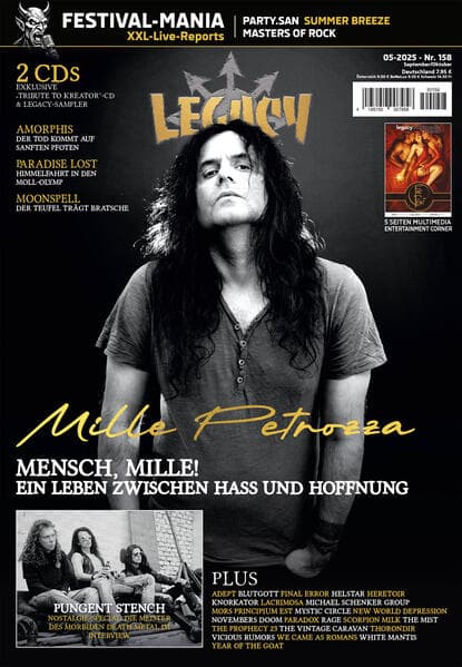 LEGACY MAGAZIN: THE VOICE FROM THE DARKSIDE. Ausgabe #158 (5/2025)