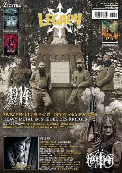 LEGACY MAGAZIN: THE VOICE FROM THE DARKSIDE (Ausgabe #159 (6/2025))