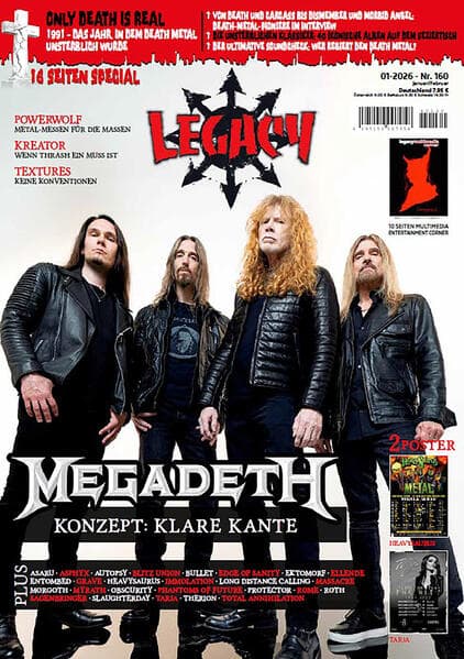 LEGACY MAGAZIN: THE VOICE FROM THE DARKSIDE. Ausgabe #160 (1/2026)