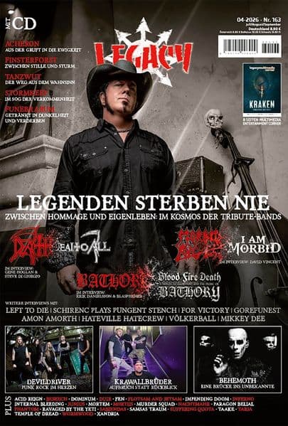 LEGACY MAGAZIN: THE VOICE FROM THE DARKSIDE. Ausgabe #163 (4/2026)