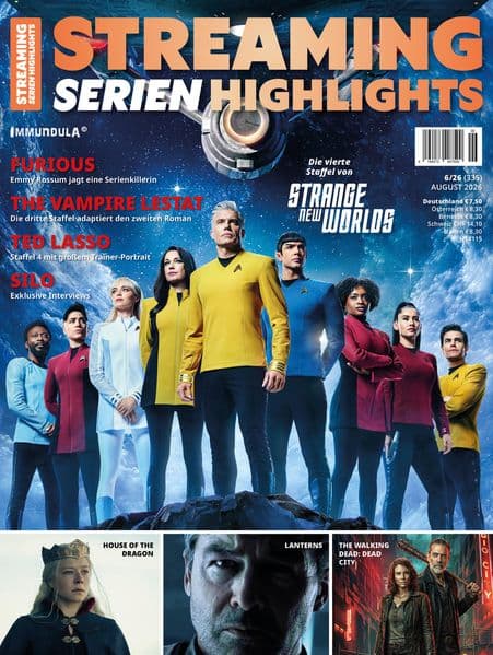 STREAMING SERIEN HIGHLIGHTS. Ausgabe August 2026 (#335)