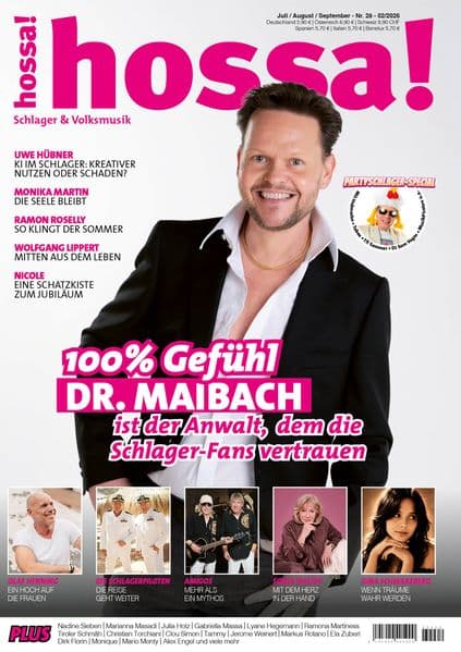 hossa! - Das Magazin für Volksmusik und Schlager!