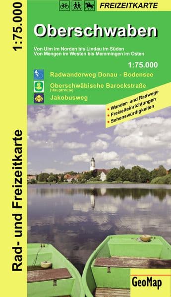 Oberschwaben - Wanderkarte