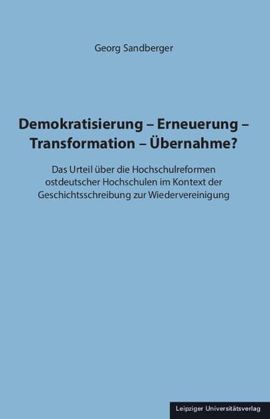 Demokratisierung - Erneuerung - Transformation - Übernahme?