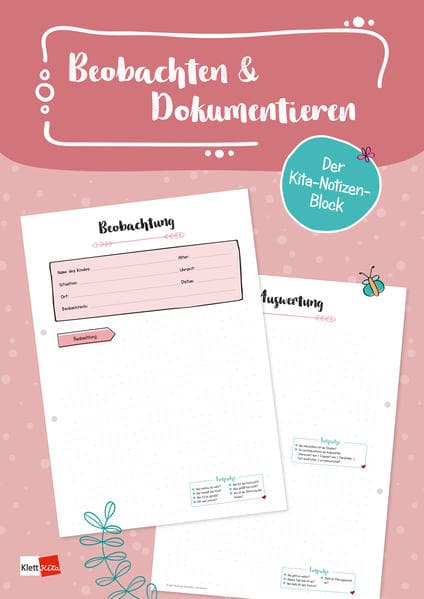 Der Kita-Notizen-Block: Beobachten & Dokumentieren