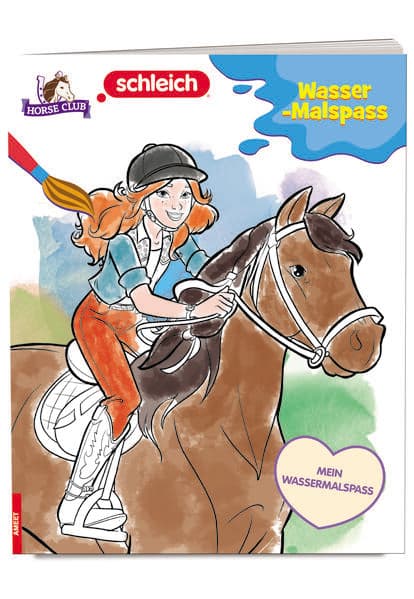 SCHLEICH® Horse Club™ – Mein Wasser-Malspass