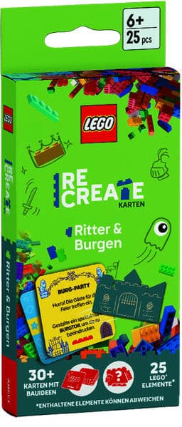LEGO® - ReCreate Karten - Ritter & Burgen