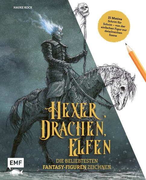 Hexer, Drachen, Elfen – die beliebtesten Fantasy-Figuren zeichnen