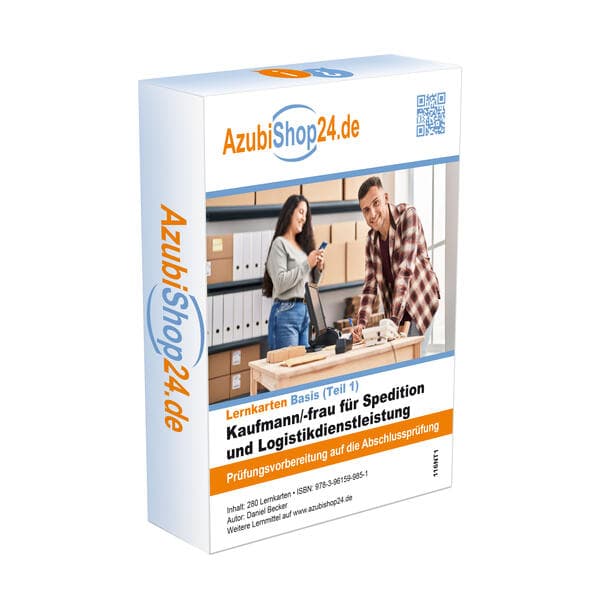Lernkarten Kaufmann für Spedition und Logistikdienstleistung Prüfungsvorbereitung