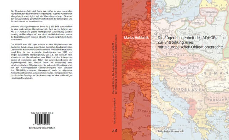 Die Rügeobliegenheit des ADHGB