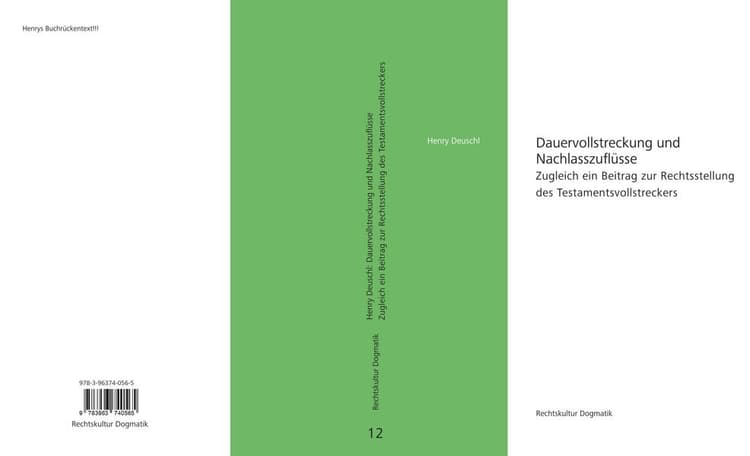 Dauervollstreckung und Nachlasszuflüsse