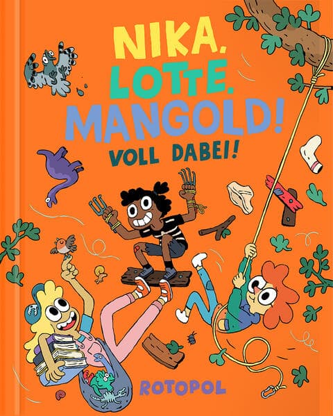 Nika, Lotte, Mangold! Voll dabei!