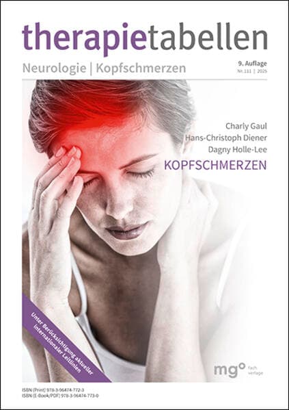 therapietabellen Kopfschmerzen (9. Auflage)