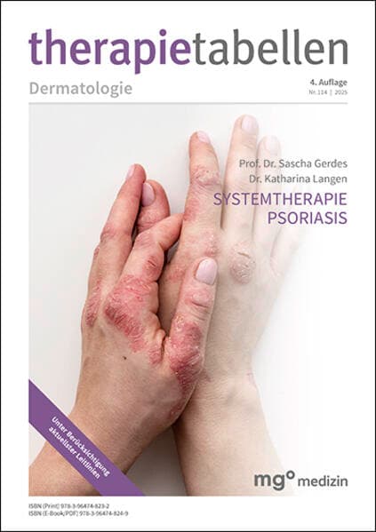 therapietabellen Psoriasis (4. Auflage)