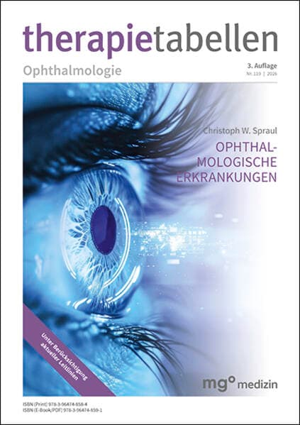 therapietabellen Ophthalmologie (3. Auflage)