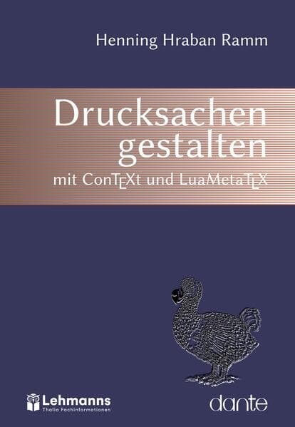 Drucksachen gestalten mit ConTEXt und LuaMetaTEX