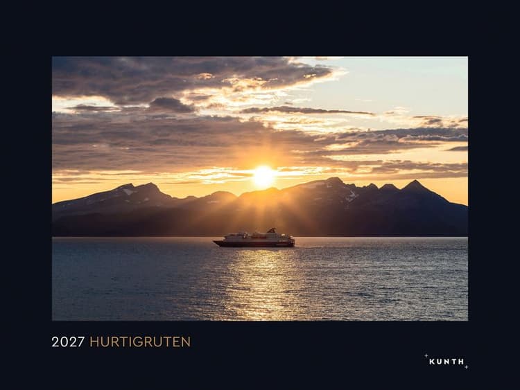 Hurtigruten - KUNTH Wandkalender 2027