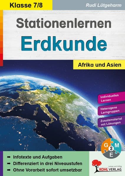 Stationenlernen Erdkunde / Klasse 7-8